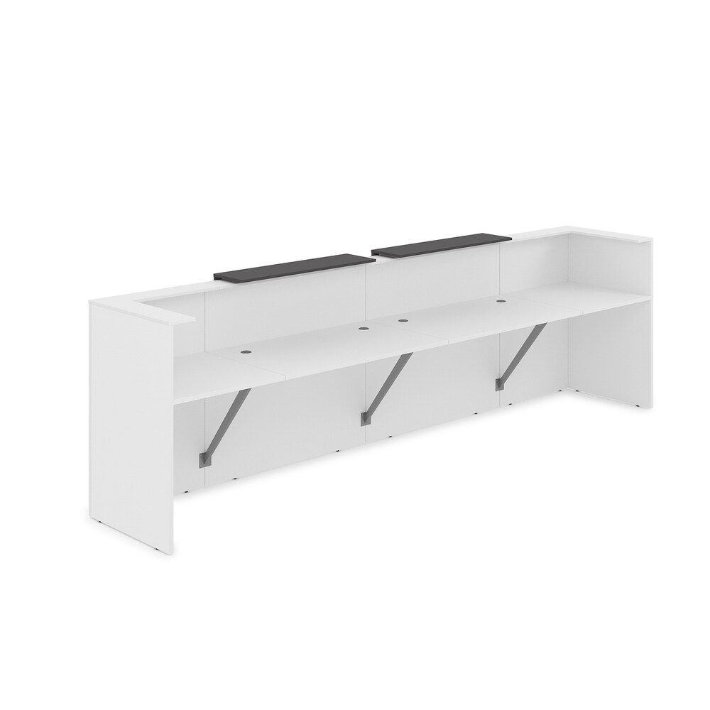 Комплект Ресепшн с фартуком ЛДСП (с подсветкой)