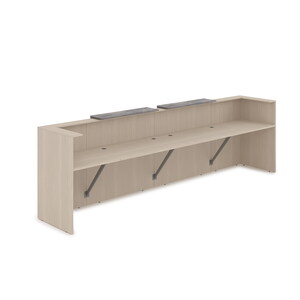 Комплект Ресепшн с фартуком ЛДСП (с подсветкой)