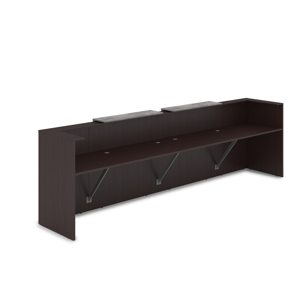 Комплект Ресепшн с фартуком ЛДСП (с подсветкой)