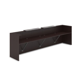 Комплект Ресепшн с фартуком ЛДСП (с подсветкой)