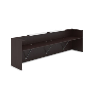 Комплект Ресепшн с фартуком ЛДСП (с подсветкой)