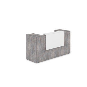 Комплект Ресепшн с фартуком ЛДСП (с подсветкой)