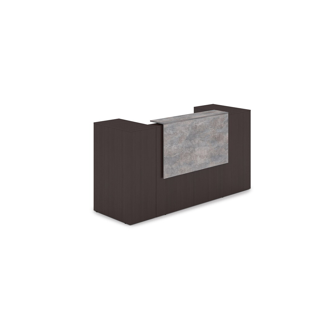 Комплект Ресепшн с фартуком ЛДСП (с подсветкой)