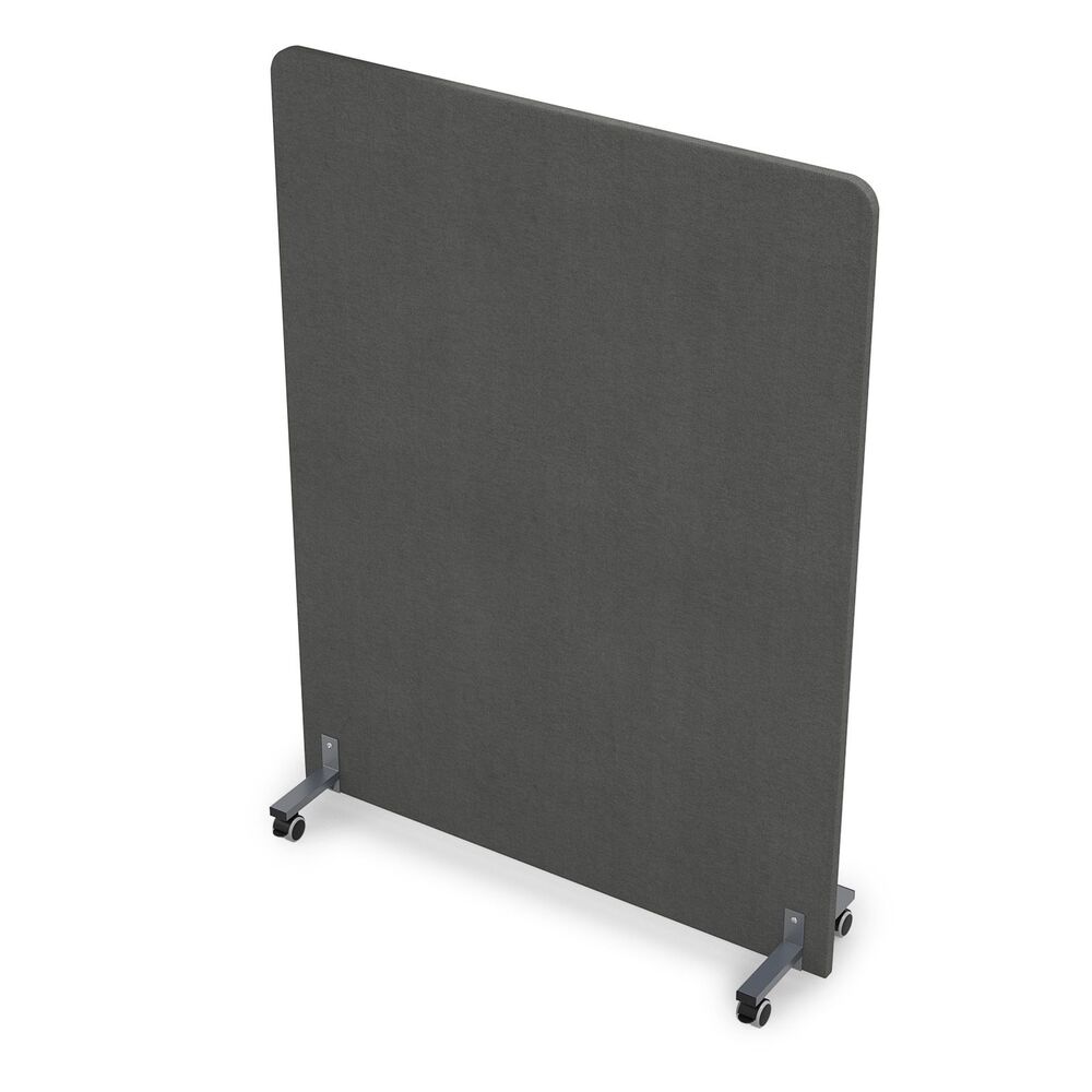 Акустическая мобильная перегородка на колесных опорах