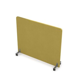 Акустическая мобильная перегородка на колесных опорах