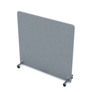 Акустическая мобильная перегородка на колесных опорах