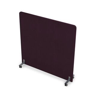 Акустическая мобильная перегородка на колесных опорах