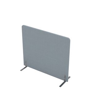 Акустическая мобильная перегородка на стационарных опорах