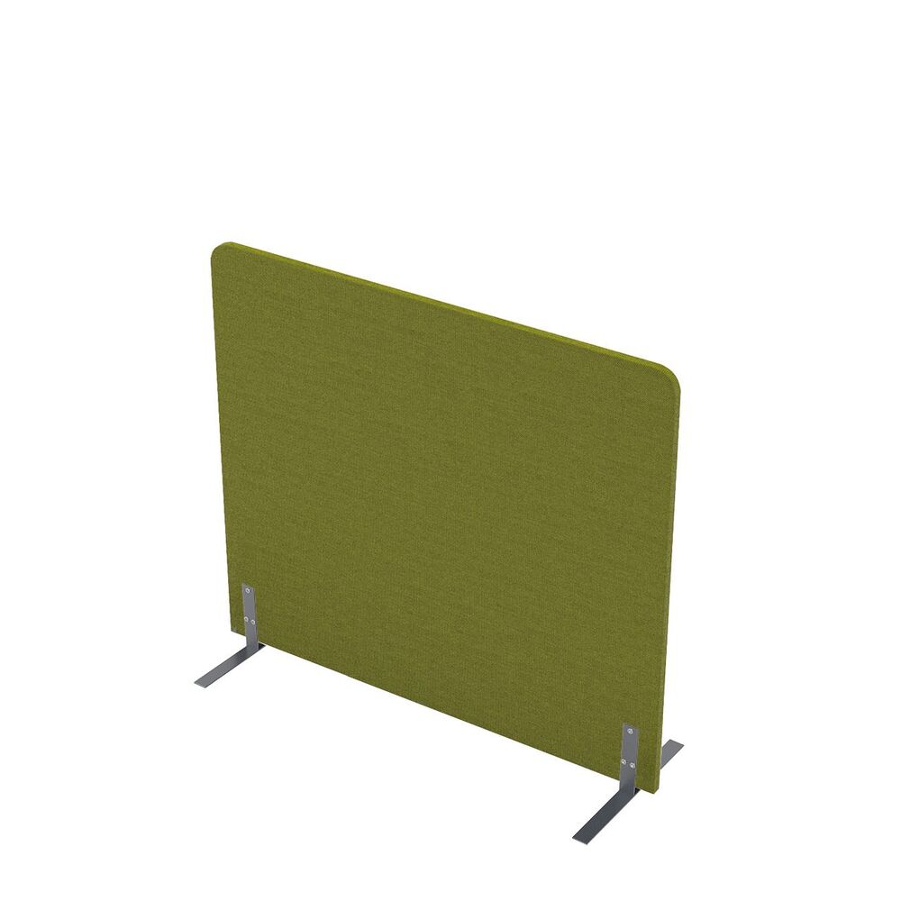 Акустическая мобильная перегородка на стационарных опорах