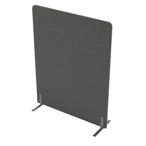 Акустическая мобильная перегородка на стационарных опорах