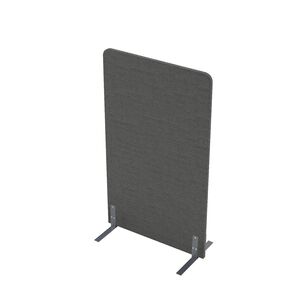 Акустическая мобильная перегородка на стационарных опорах