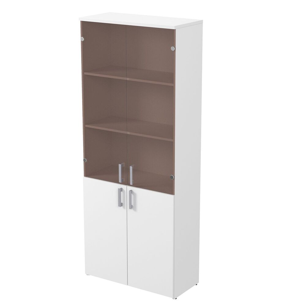 Шкаф для документов высокий со стеклом