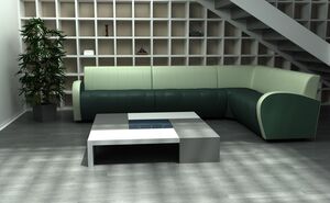 Офисная мягкая мебель Альфа Люкс