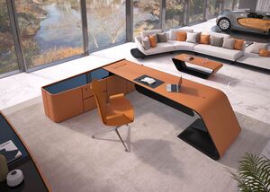 Кабинет руководителя BUGATTI (кожа)