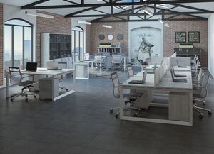 Офисная мебель для персонала Аргентум