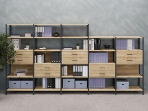 Офисная мебель для персонала SHELF SYSTEM (стеллажи)