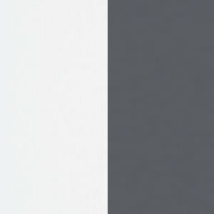Белый/графит матовый