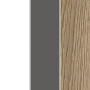 Белый премиум / антрацит премиум / дуб гладстоун светлый