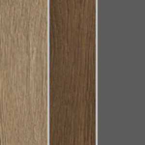 Дуб гладстоун светлый / дуб гладстоун / антрацит премиум