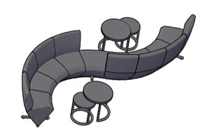 Модульный диван Скорсези