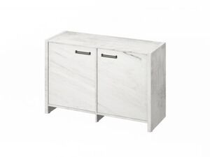 Тумба двухсекционная (Фурнитура черная)