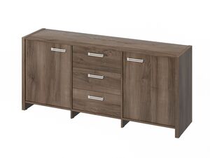 Тумба трехсекционная (Фурнитура INOX)