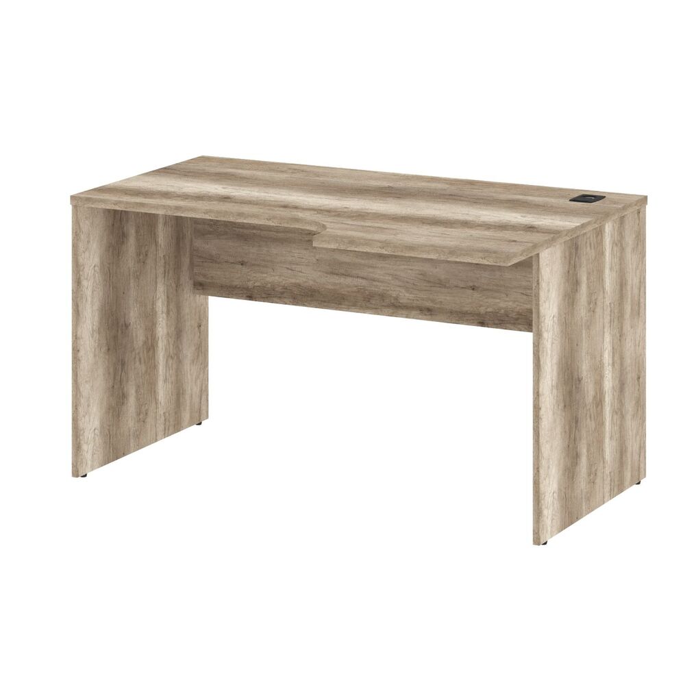 Стол письменный эргономичный с заглушкой кабель-канала (правый)