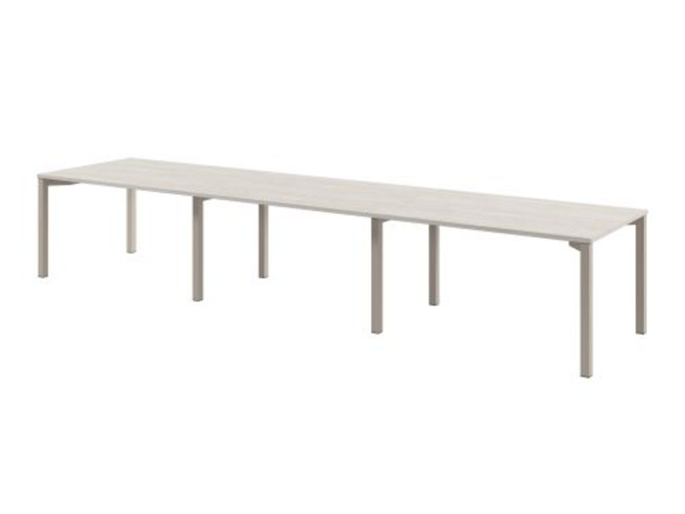 Стол переговоров на 14 человек на металлокаркасе