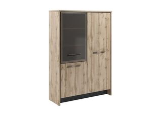 Гардероб двухдверный + стеллаж (левый)