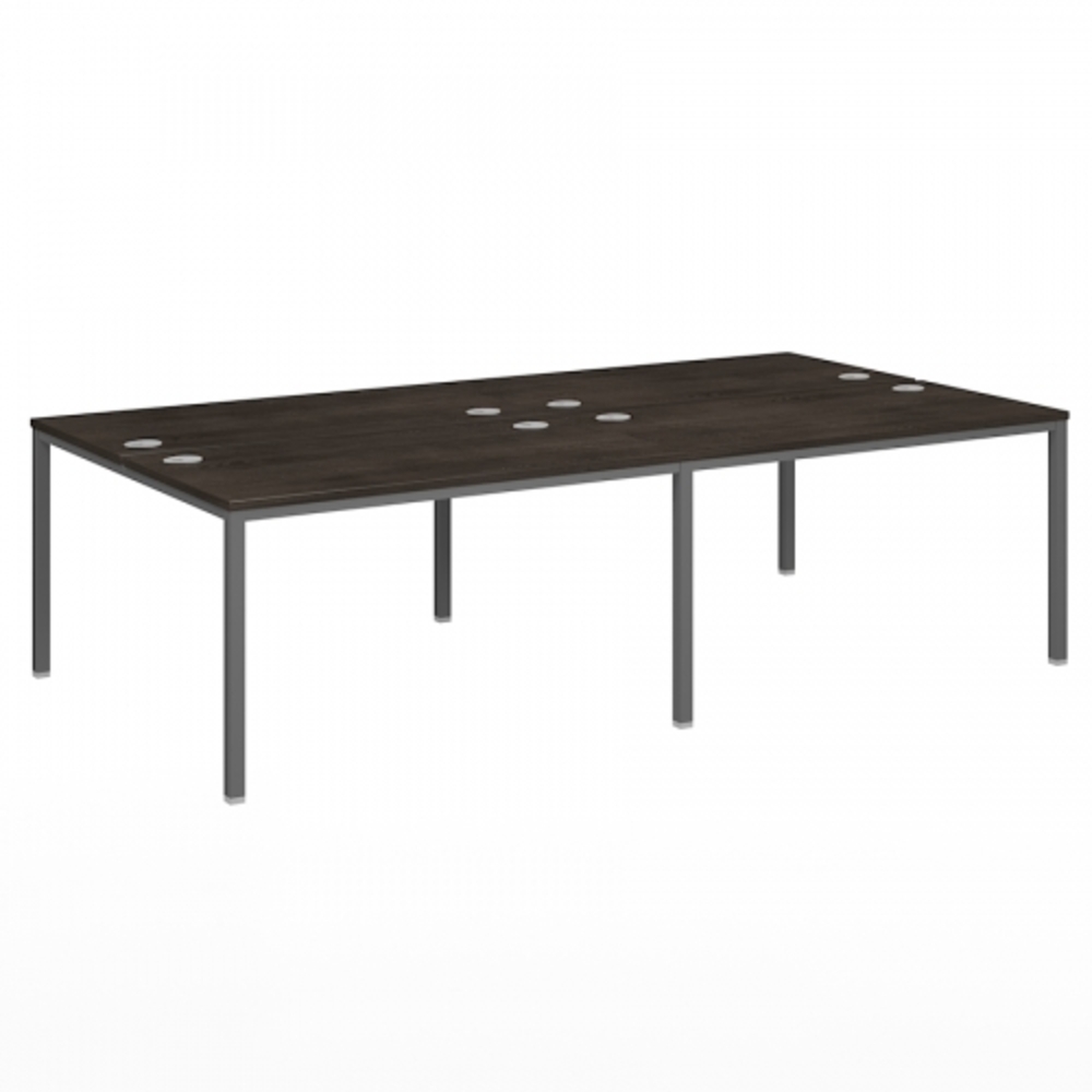 Бенч-система на 4 рабочих места на металлокаркасе "LITE"