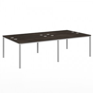 Бенч-система на 4 рабочих места на металлокаркасе "LITE"