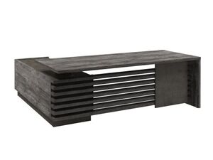 Стол руководителя с опорной тумбой (правый)