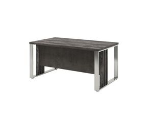 Стол руководителя прямой на металлических опорах