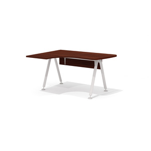 Эргономичный стол на металлокаркасе левый