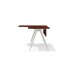 Эргономичный стол на металлокаркасе левый