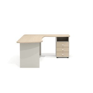 Составной эргономичный стол правый