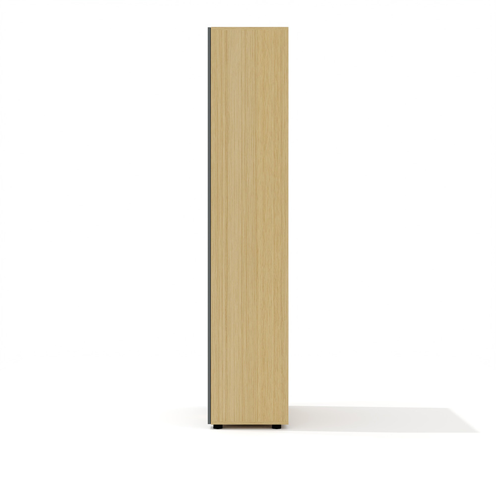 Высокий Шкаф со стеклянными дверьми