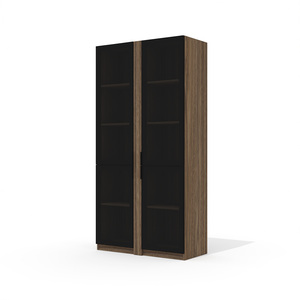 Шкаф со стеклянными дверьми