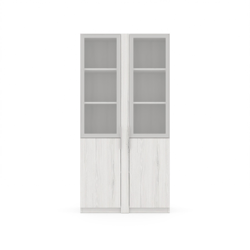 Шкаф со стеклянными дверьми