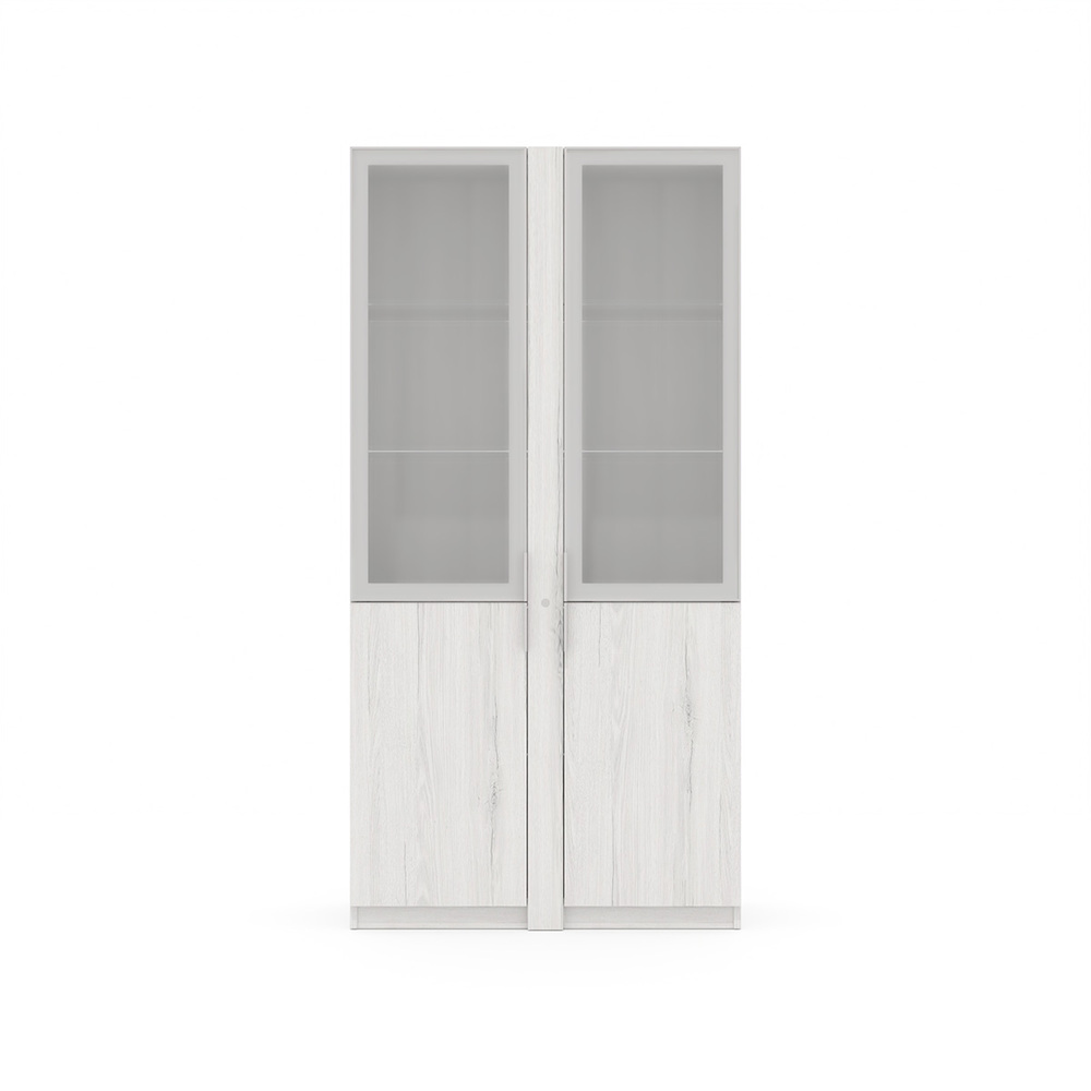 Шкаф со стеклянными дверьми