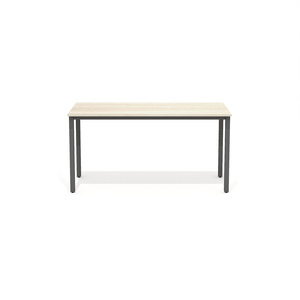 Прямой стол на металлокаркасе