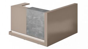 Стойка ресепшн левая