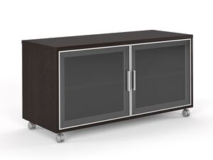 Тумба мобильная с распашными дверями