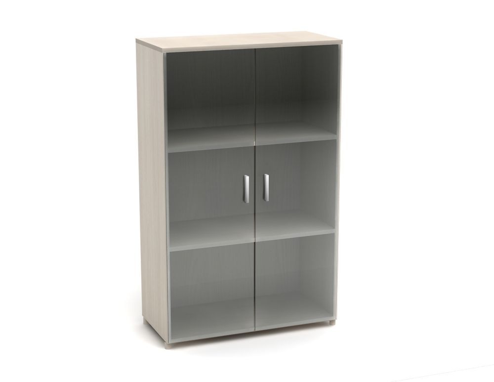 Шкаф низкий со стеклом