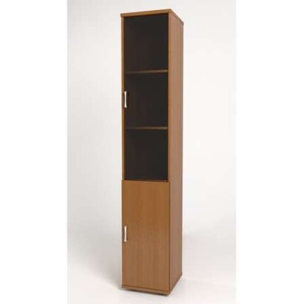 Шкаф узкий со стеклом