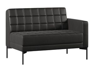 Секция с подлокотником двухместный левый