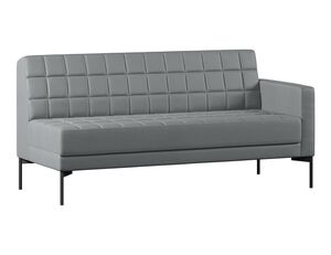 Секция с подлокотником трехместный левый