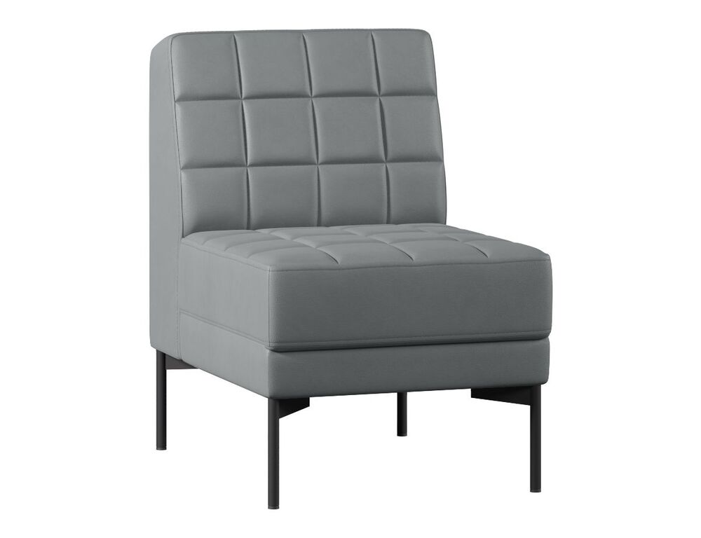 Секция без подлокотников одноместный