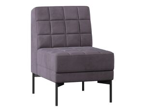 Секция без подлокотников одноместный