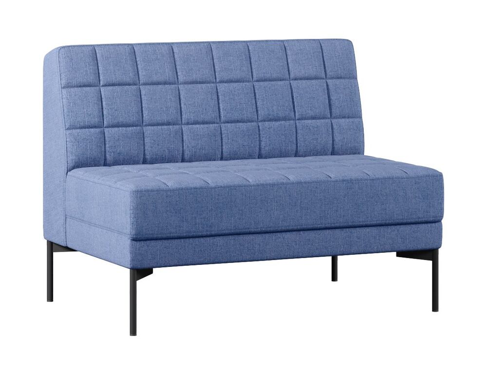 Секция без подлокотников двухместный